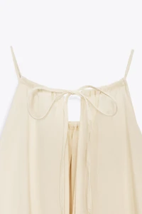 ZW COLLECTION RUFFLED HALTER DRESS