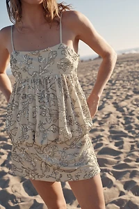 BEADED MINI DRESS