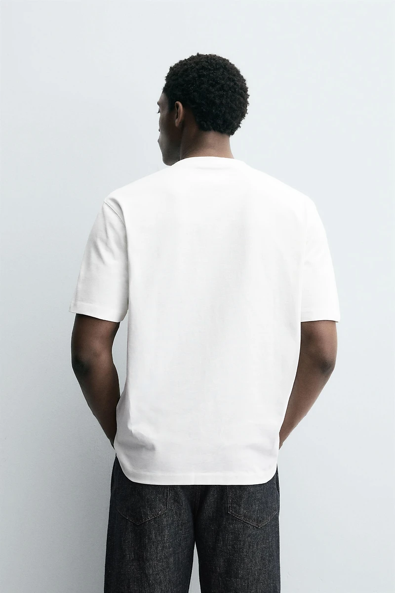 T-SHIRT HEAVY WEIGHT À MANCHES COURTES