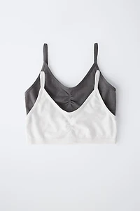 AGES 9-14/ TWO-PACK OF SEAMLESS TOPS