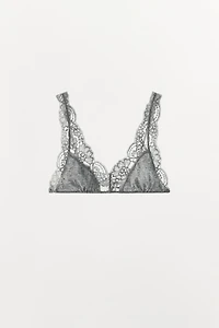 POINTELLE LACE BRALETTE