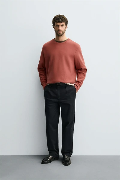 WASHED CREWNECK SWEATSHIRT