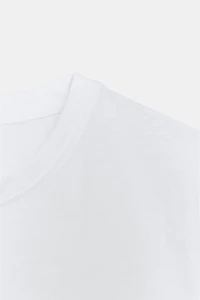 T-SHIRT RUSTIQUE EN COTON