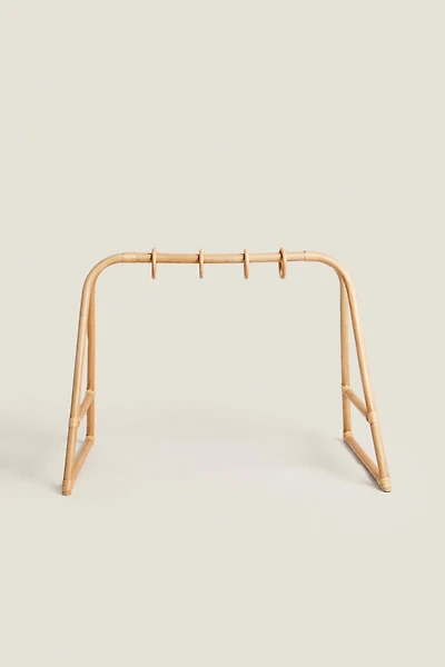 RATTAN BABY GYM
