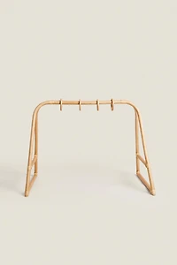 RATTAN BABY GYM