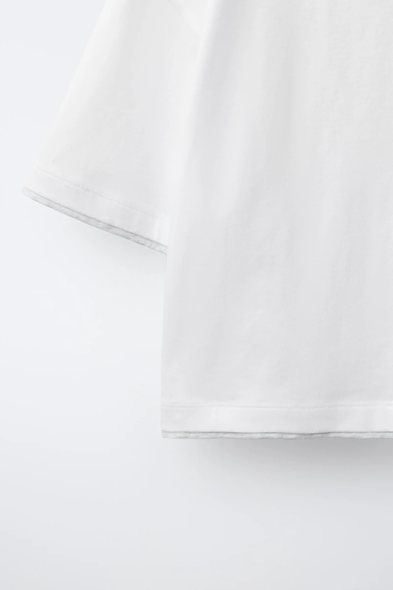 HEART PRINT T-SHIRT