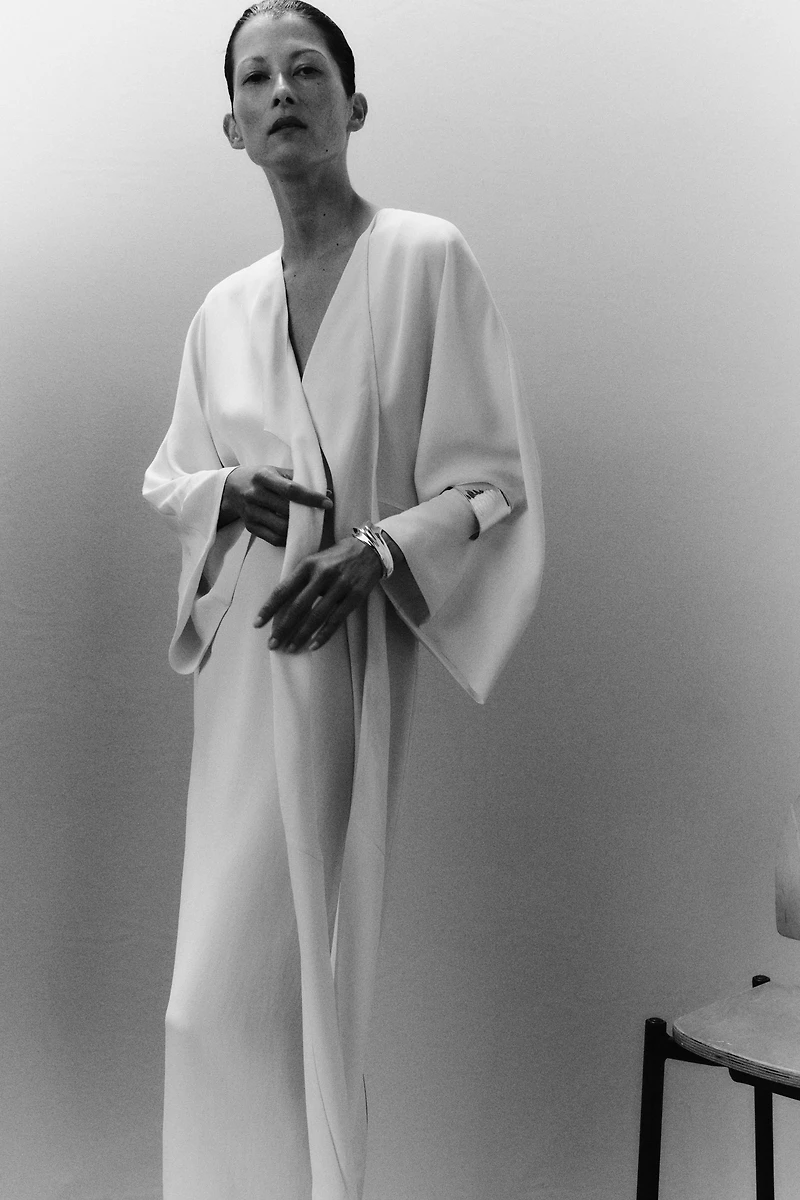 ROBE MIDI À NŒUDS ZW COLLECTION