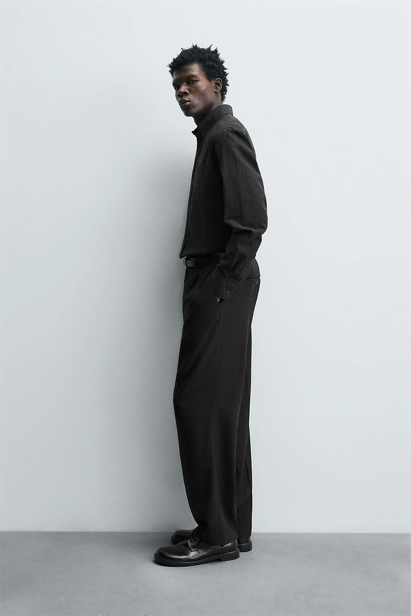 RELAXED FIT PLAID LIMITED EDITION SHIRT