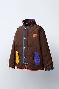 VESTE À DÉTAILS CONTRASTE