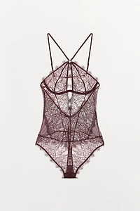 BODY HALTER EN DENTELLE