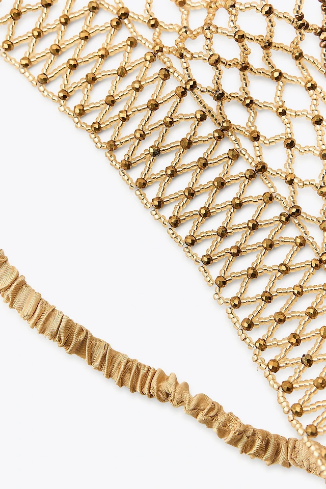 Zara LIMITED EDITION BEADED SPARKLE HEADBAND | Place Rosemère display picture 2