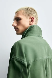 VESTE DÉLAVÉE PIÈCES