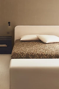 SATEEN DUVET COVER WITH ANIMAL PRINT