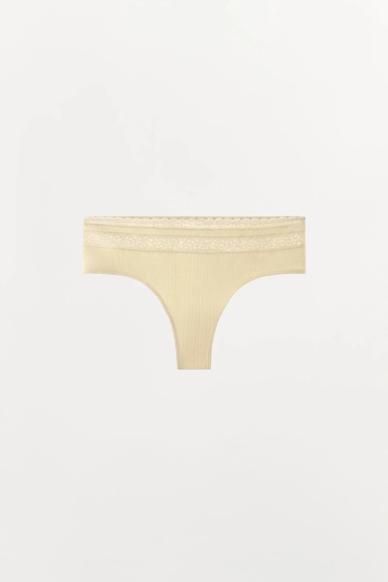 POINTELLE LACE PANTIES