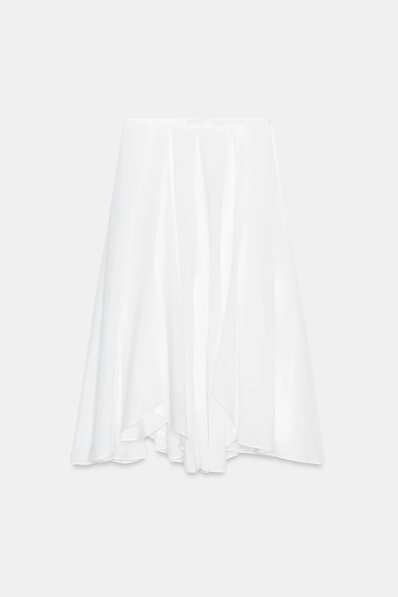 ZW COLLECTION ASYMMETRIC FLOWY SKIRT