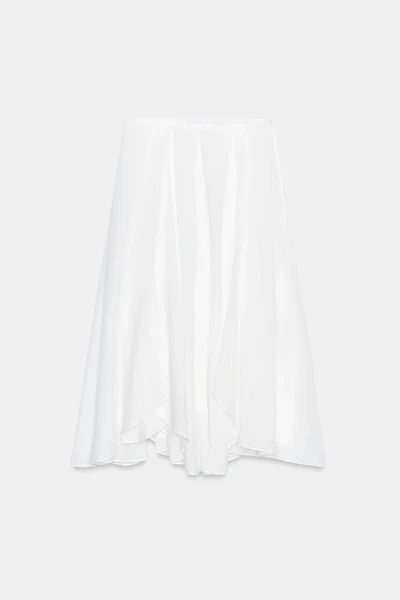 ZW COLLECTION ASYMMETRIC FLOWY SKIRT