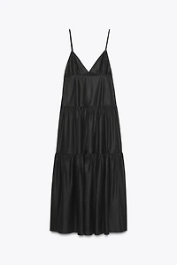 PANELED MIDI DRESS