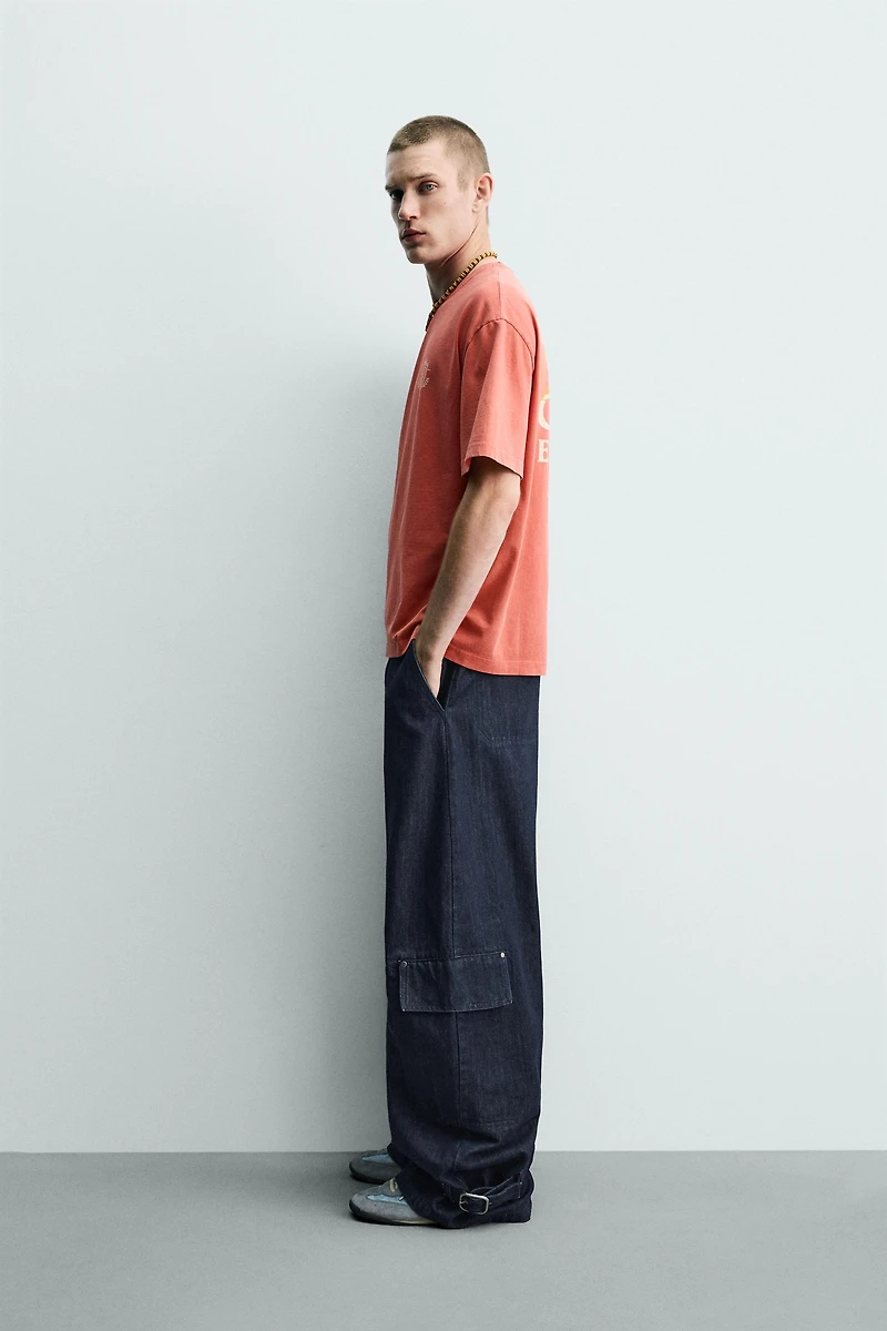 PANTALON CARGO À PASSANTS