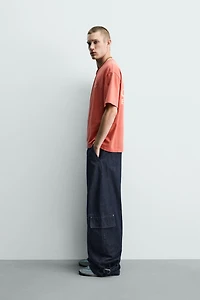 PANTALON CARGO À PASSANTS