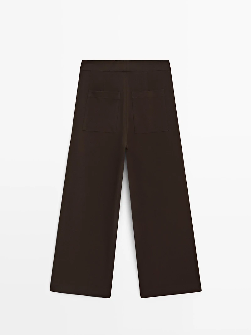 Pantalon habillé large