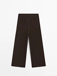 Pantalon habillé large