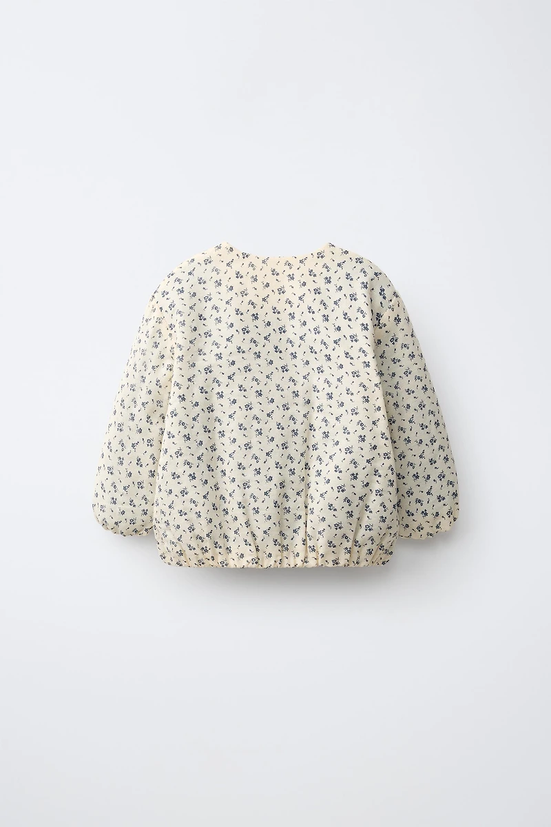 FLORAL PRINT JACKET