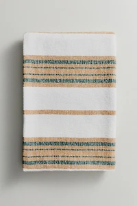 IRREGULAR STRIPED COTTON BLANKET