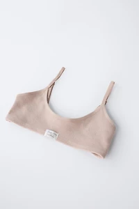 AGES 9-14/ THREE-PACK OF LABEL BRALETTES