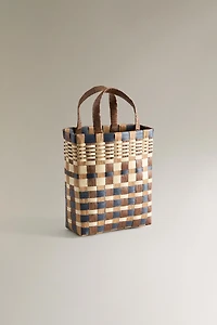 MINI SAC CABAS MULTICOLORE