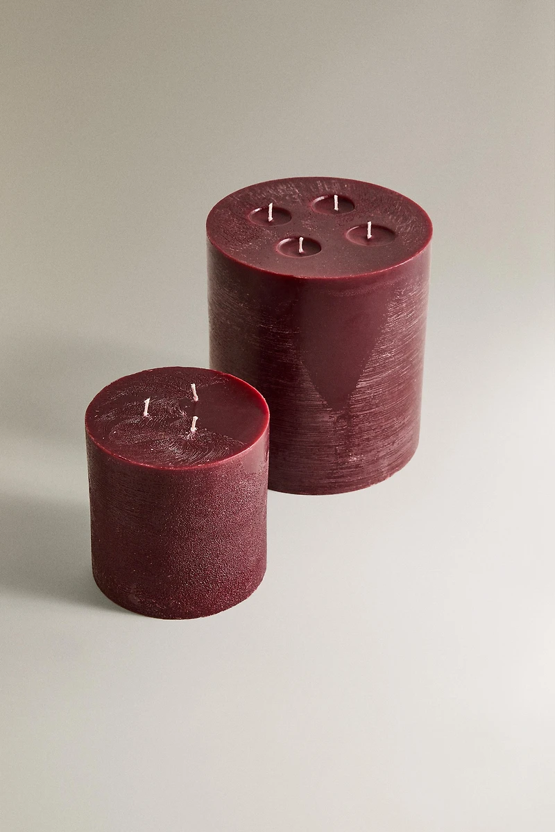 GRANDE BOUGIE DÉCORATIVE