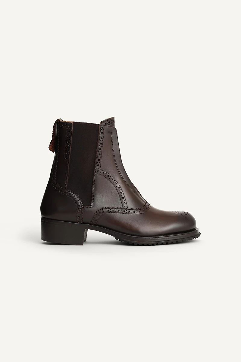 BOTTINES CHELSEA EN CUIR ÉDITION LIMITÉE