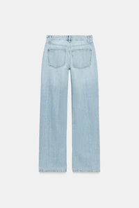 TRF LOW RISE WIDE LEG JEANS