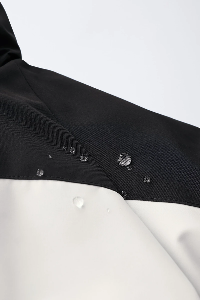VESTE WATER RESISTANT ET WINDPROOF COLOR BLOCK
