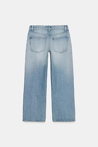 JEAN TRF LARGE ET COURT TAILLE BASSE