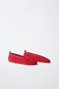 CROCHET BALLET FLATS