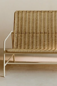 BANQUETTE EXTÉRIEURE TRESSÉE