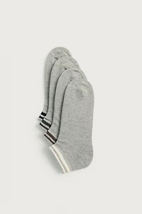 4-PACK OF STRIPED SHORT SOCKS