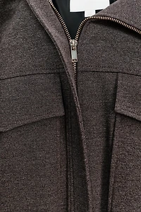 HIGH COLLAR BOMBER JACKET