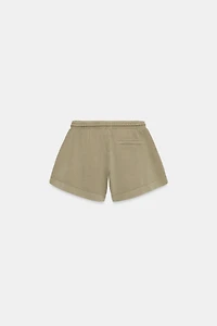 WASHED EFFECT SHORTS