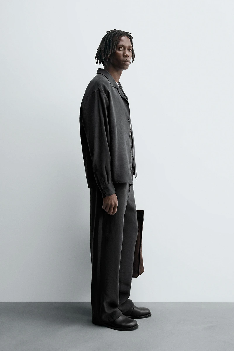RELAXED FIT FLOWY PANTS