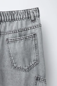 CARGO BAGGY JEANS