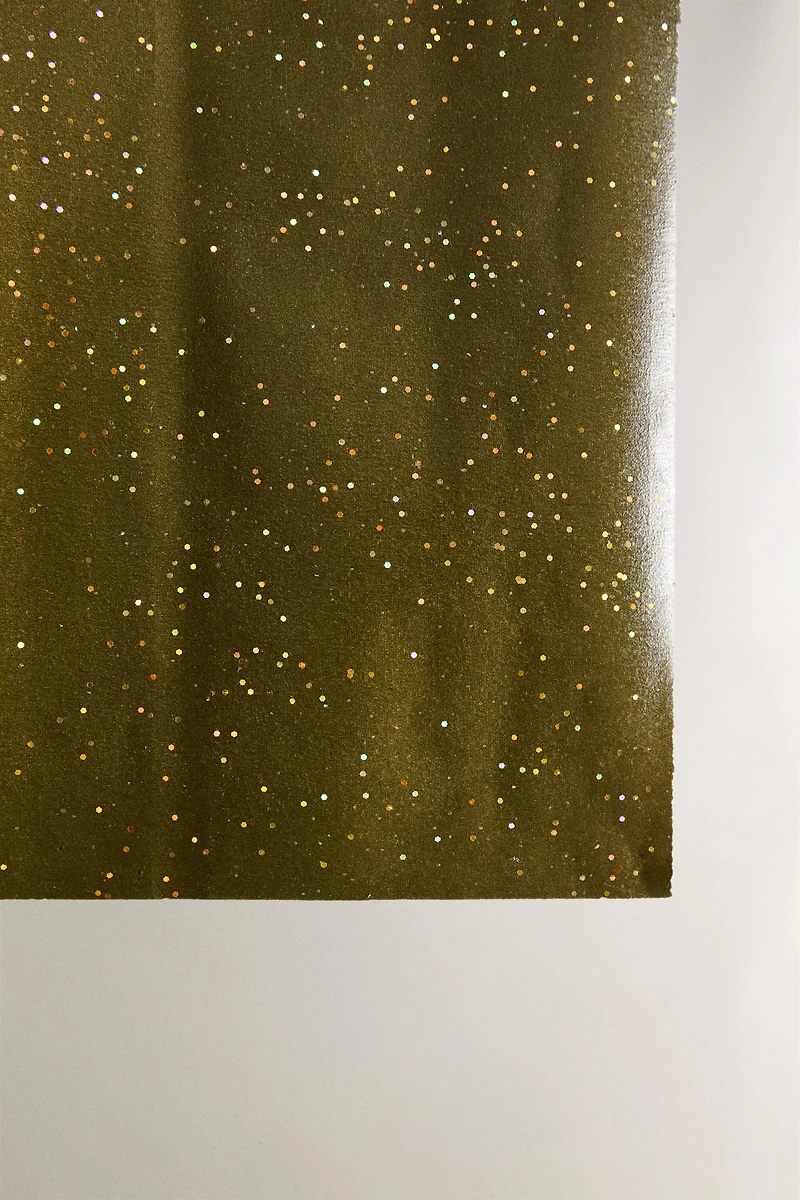 GLITTER CHRISTMAS WRAPPING PAPER