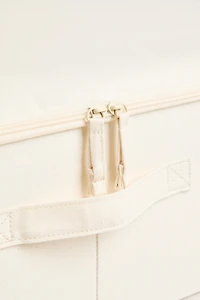 FOLDABLE STORAGE BOX WITH LID