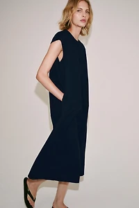 ZW COLLECTION POPLIN MIDI DRESS