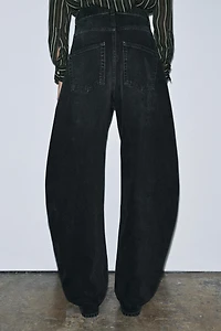 ZW COLLECTION BARREL HIGH WAIST JEANS