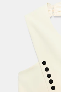 CROSSOVER HALTER VEST