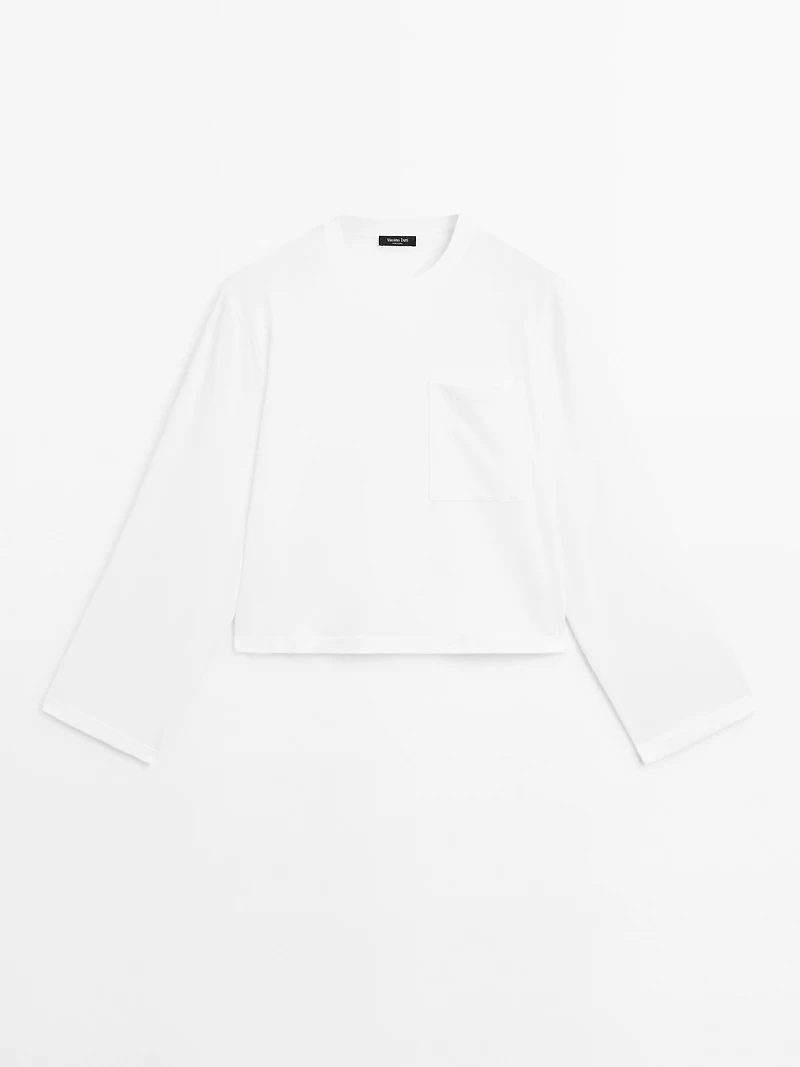 T-shirt oversize avec poches
