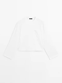 T-shirt oversize avec poches