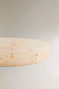 CHILDREN'S CONFETTI SILICONE PLATE