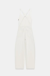 TRF DENIM STRAPPY JUMPSUIT